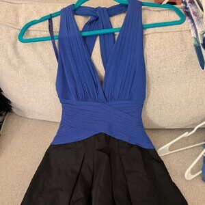 BCBGMAXAZRIA Halter Bubble dress